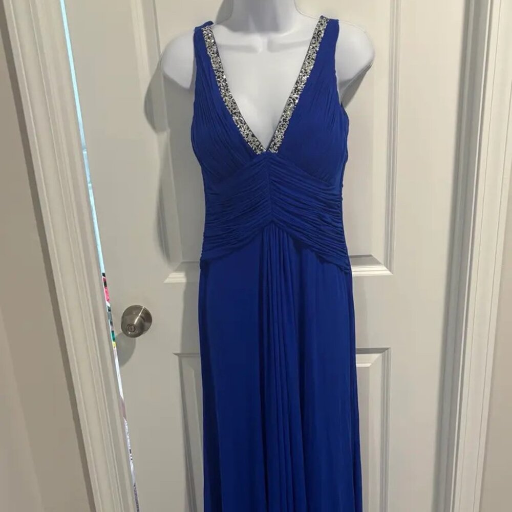 Blue formal dress
